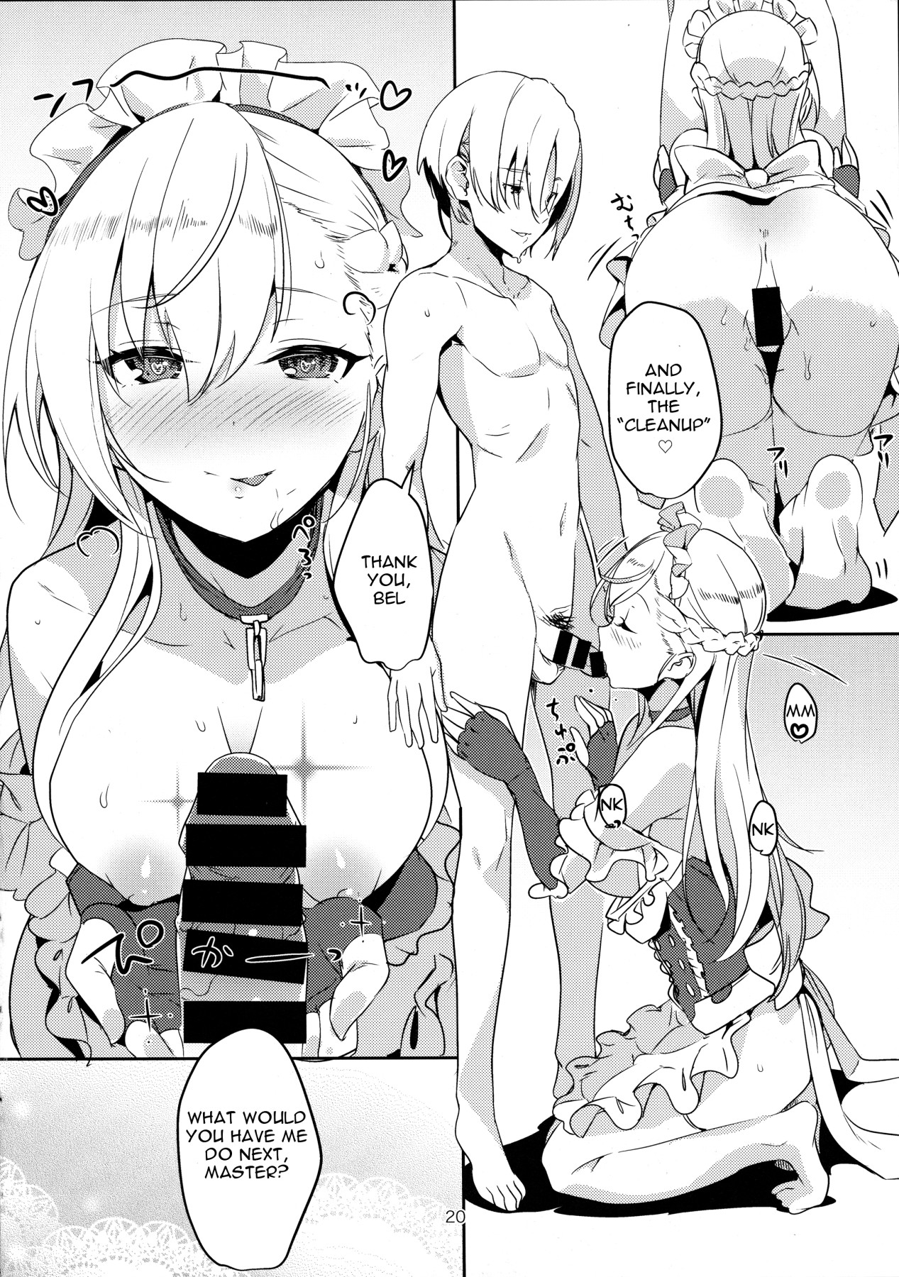 Hentai Manga Comic-I Did It With The Maid-Read-21